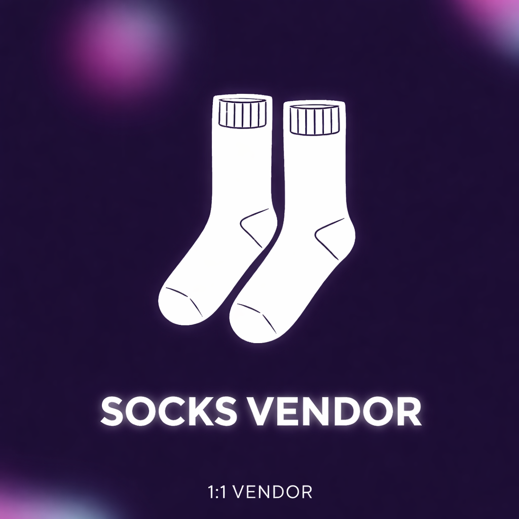 Socks Vendor + Reselling Guide
